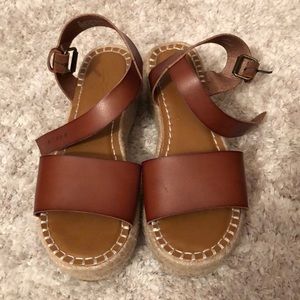 Wedge sandals